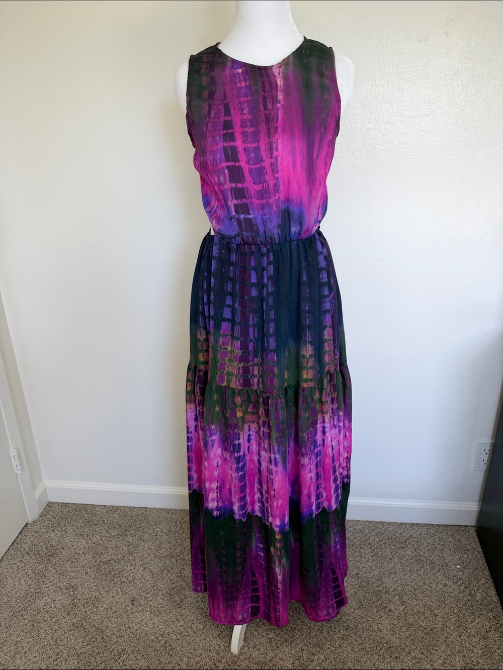 Desigual Multicolor Pink & Purple Printed Jumpsuit